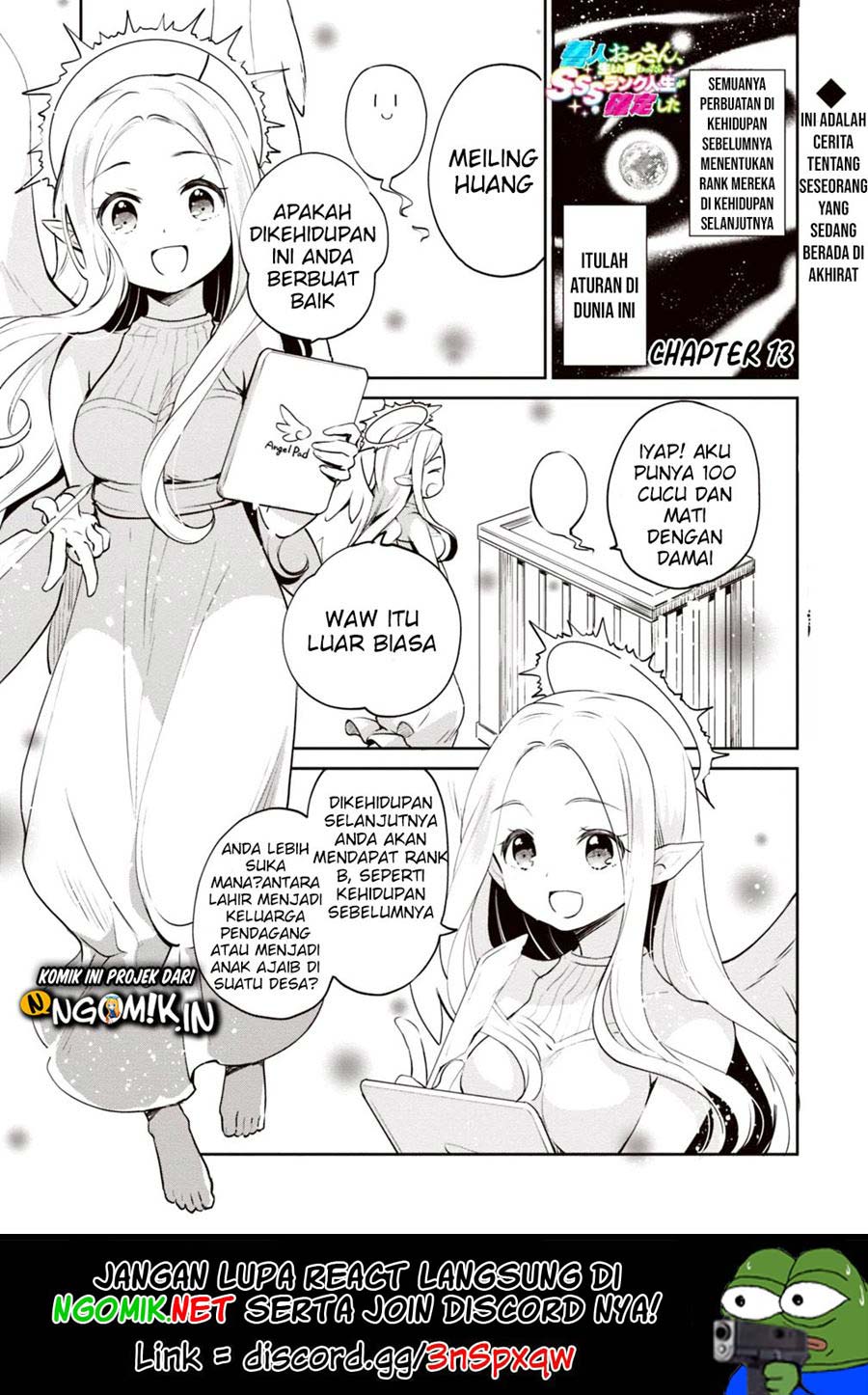 Zennin Ossan, Umarekawattara SSS Rank Jinsei ga Kakutei shita Chapter 13 Gambar 2